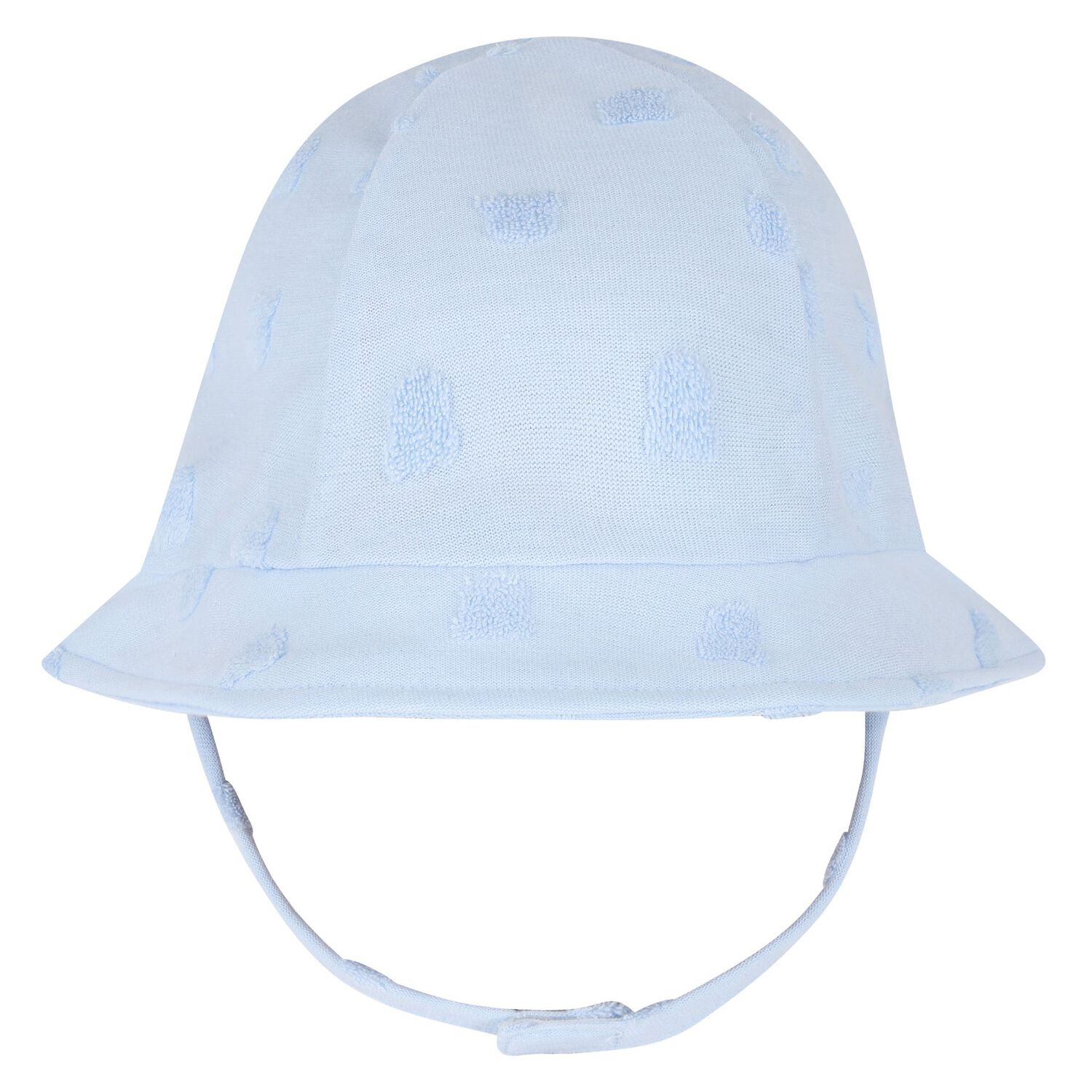 طقم بنطال وقبعة باللونين الأزرق والأبيض للأولاد الصغار, 2, hi-res