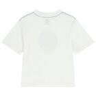 Boys White Logo T-Shirt, 1, hi-res