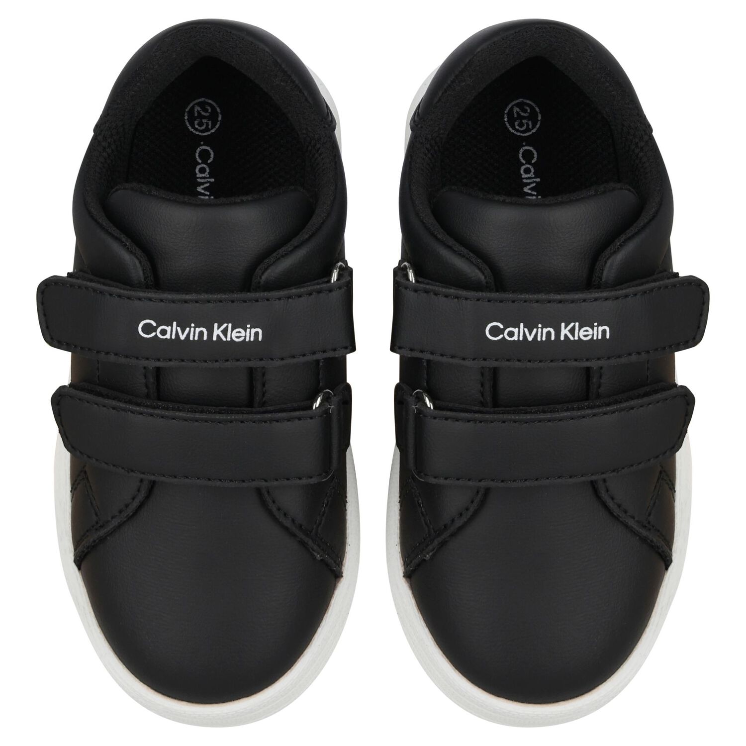 Black Logo Trainers, 1, hi-res