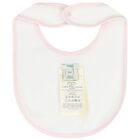 Baby Girls Ivory & Pink Logo Babygrow Gift Set, 2, hi-res