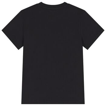 Boys Black Logo T-Shirt
