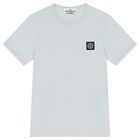 Boys Grey Logo T-Shirt, 2, hi-res