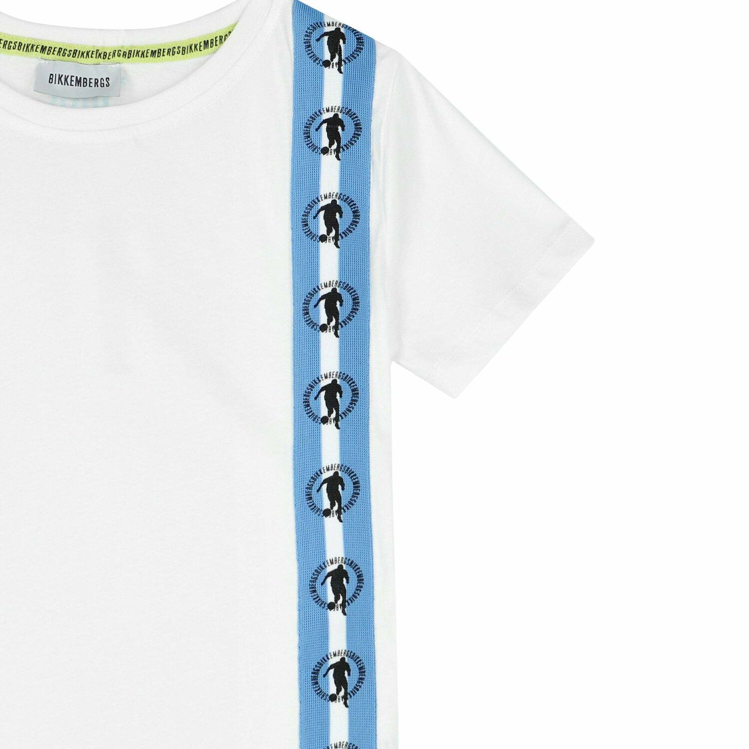 Boys White Logo T-Shirt, 1, hi-res