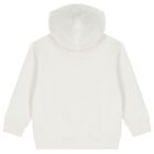 Boys Ivory Logo Hooded Top, 1, hi-res