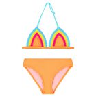 Girls Orange Bikini, 1, hi-res