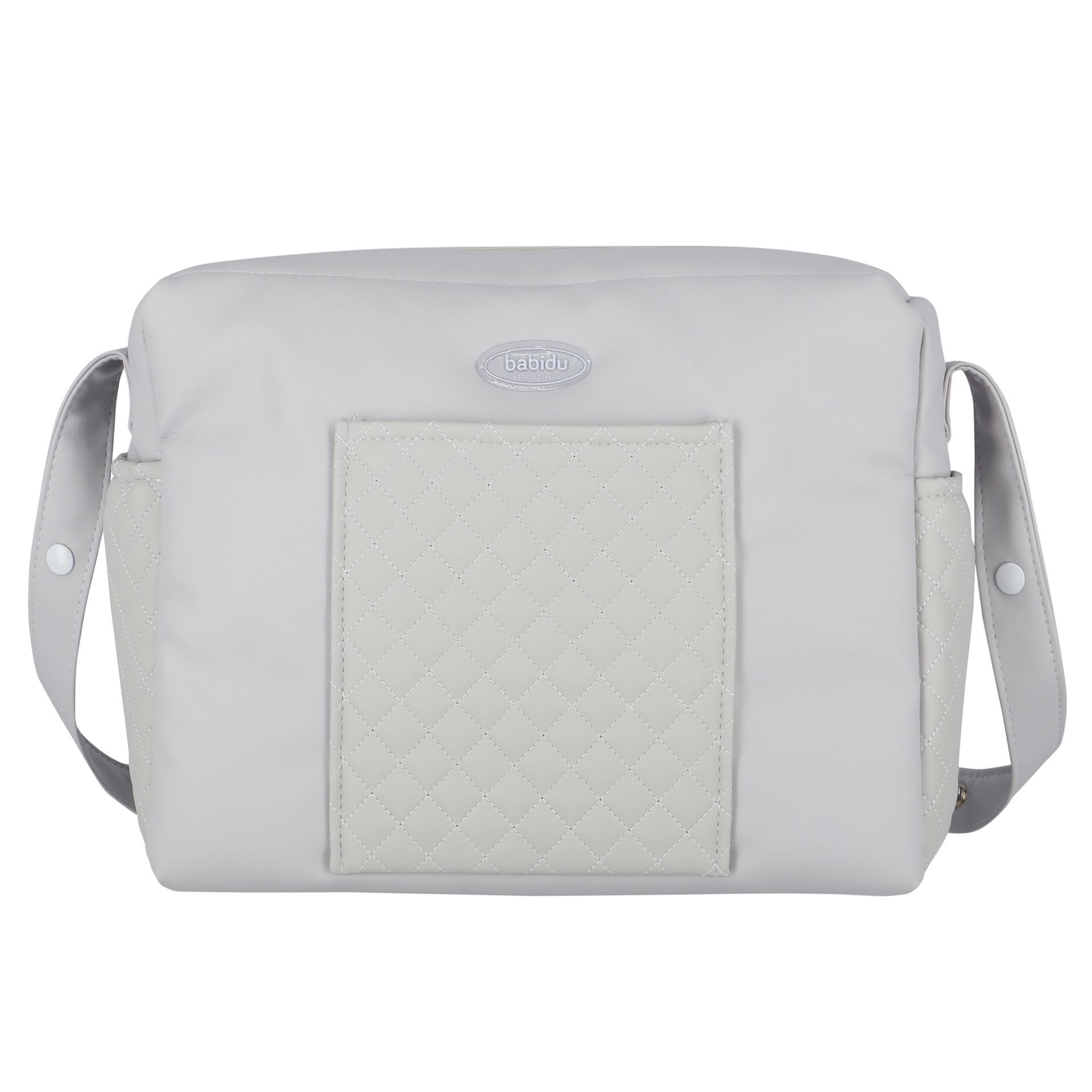 Babidu Grey Quilted Baby Changing Bag Junior Couture UAE