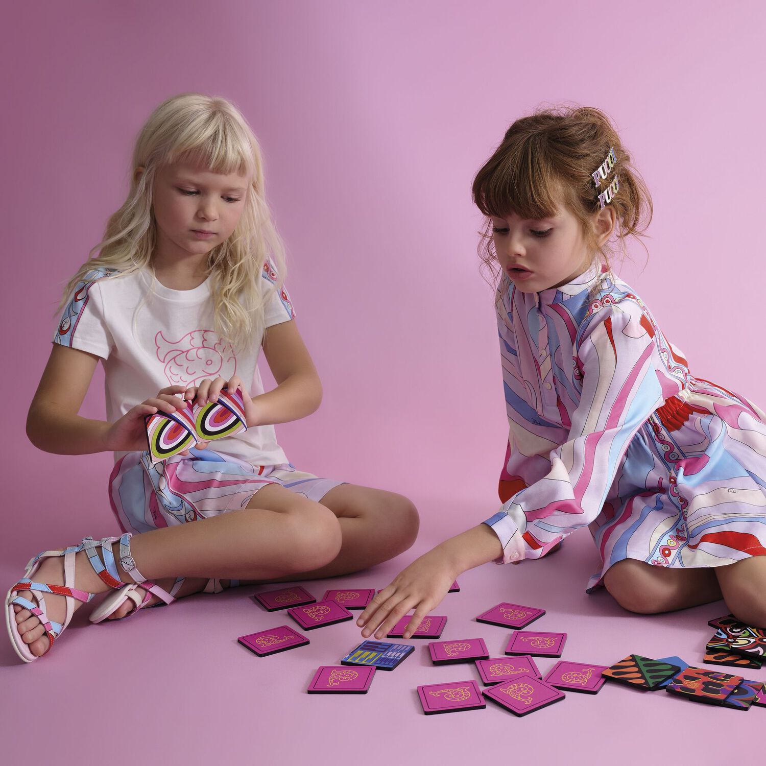 Girls Ivory Logo T-Shirt, 1, hi-res image number null