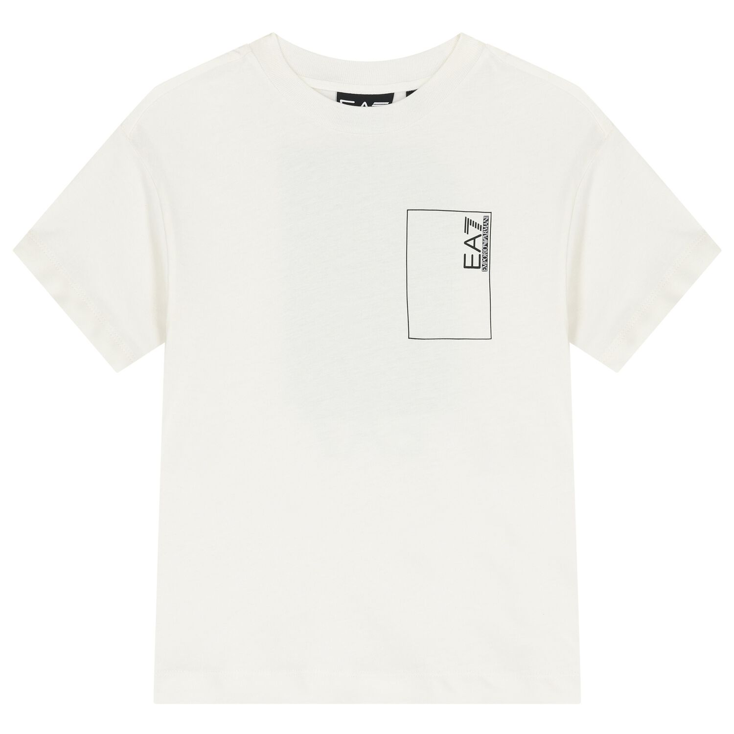 Boys White Logo T-Shirt, 2, hi-res