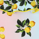 Girls Pink & Blue Lemon Swimsuit, 1, hi-res