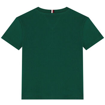 Boys Green Logo T-Shirt