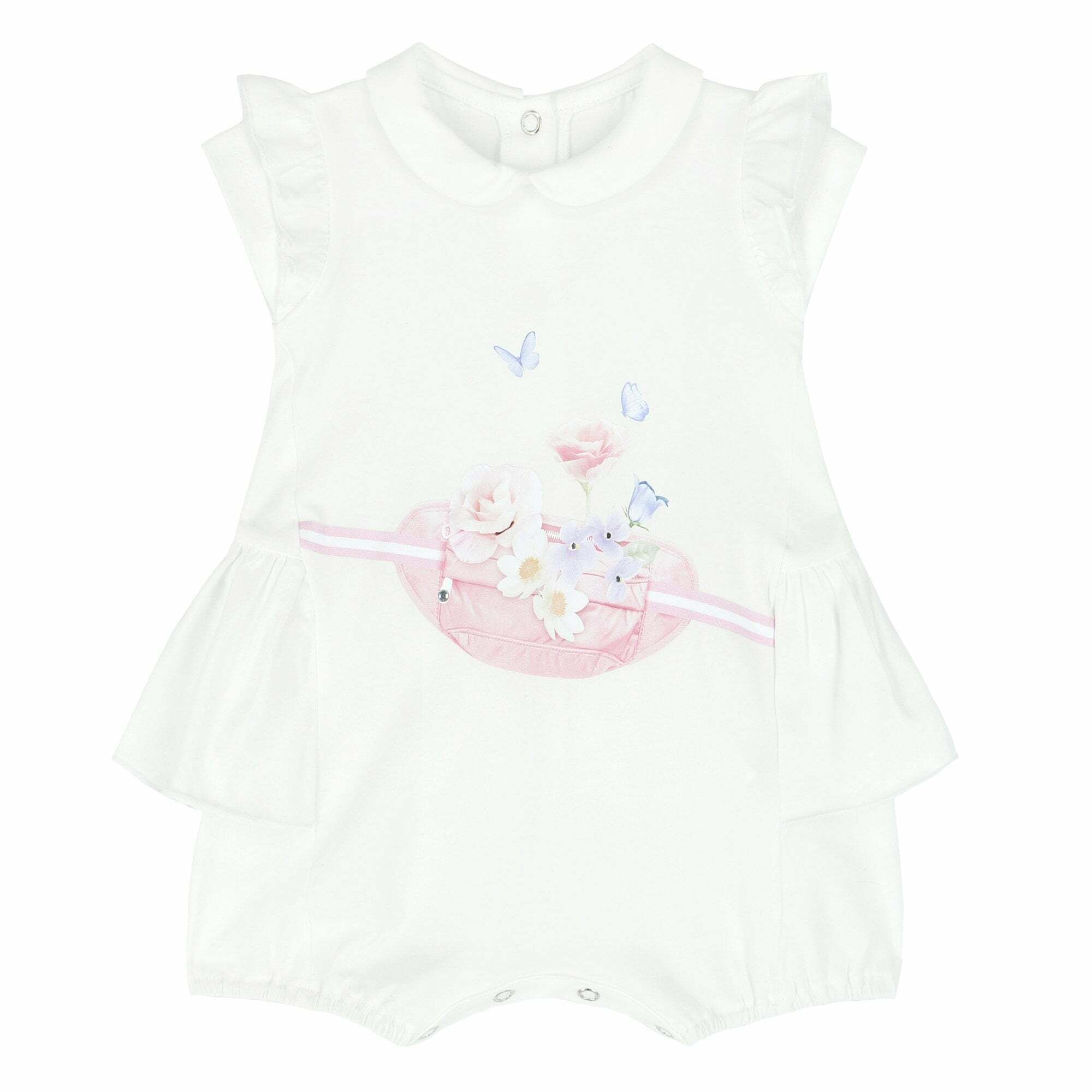 White romper hot sale baby