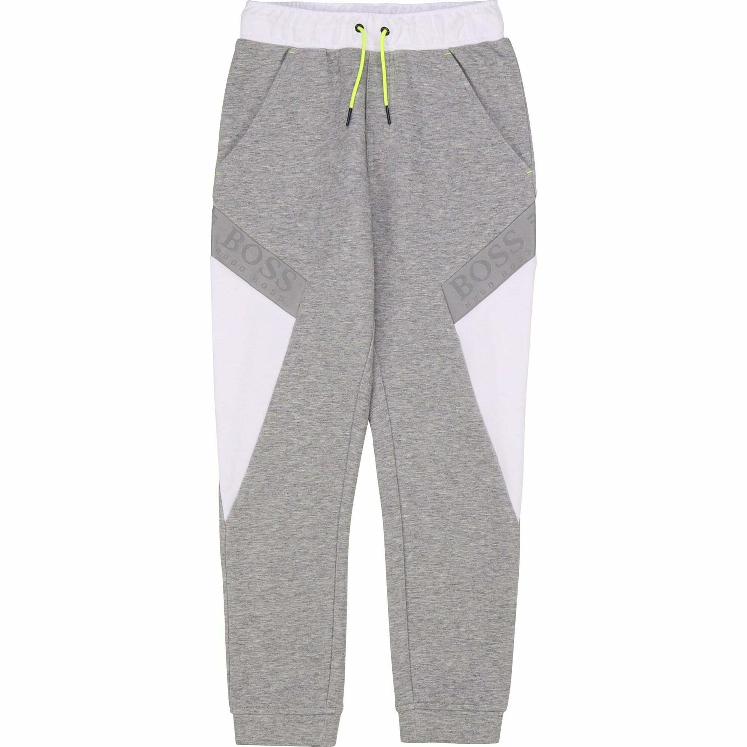 Boys Grey Logo Joggers, 1, hi-res image number null
