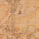 Ivory & Beige Geo Map Baby Blanket, 1, hi-res