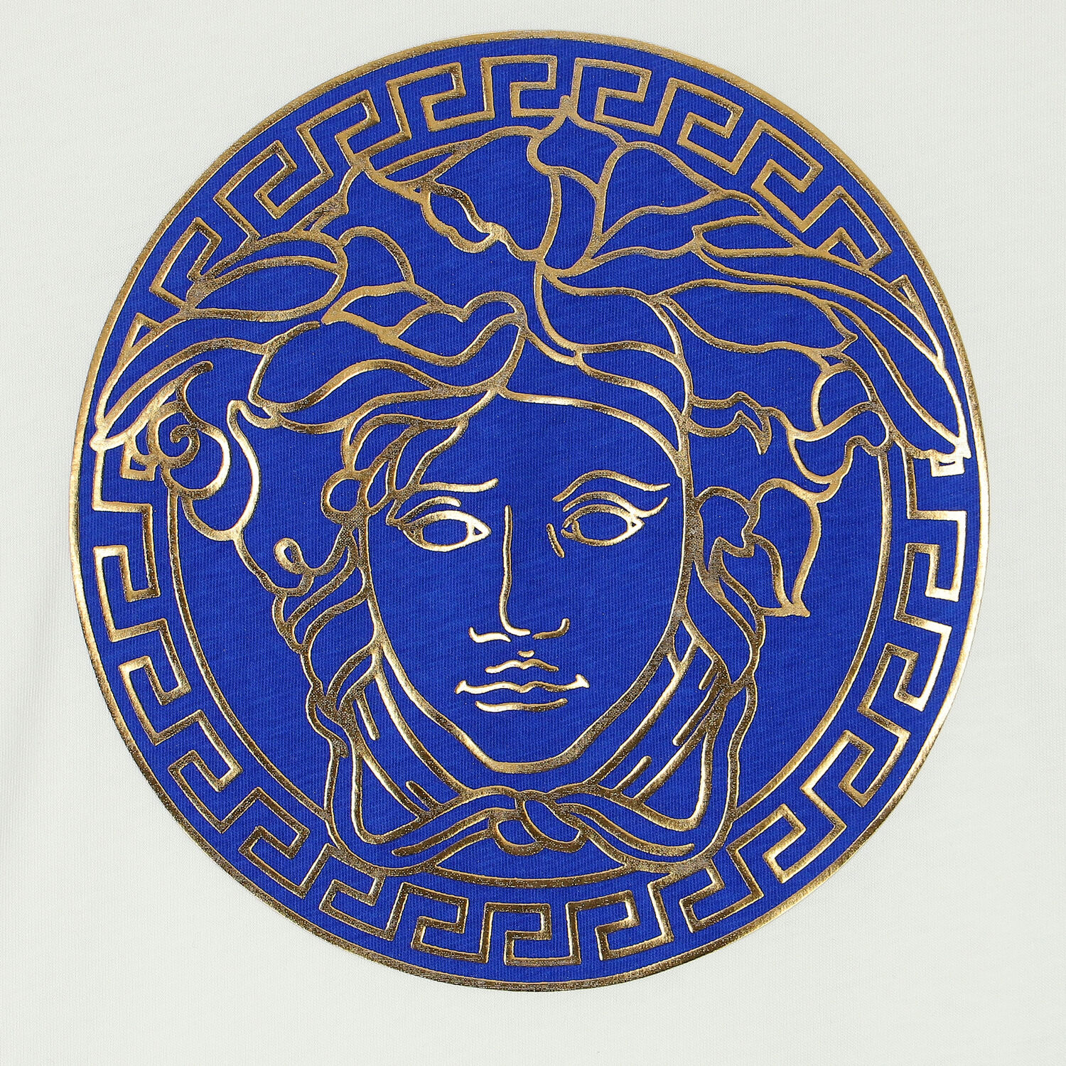 Ivory Logo Medusa T-Shirt, 1, hi-res