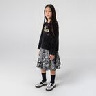 Girls Grey Safari Skirt, 1, hi-res