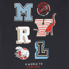 تيشيرت بالشعار باللون الرمادى للاولاد, 1, hi-res