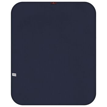 بطانيه اولاد بالشعار باللون الابيض و الكحلى 