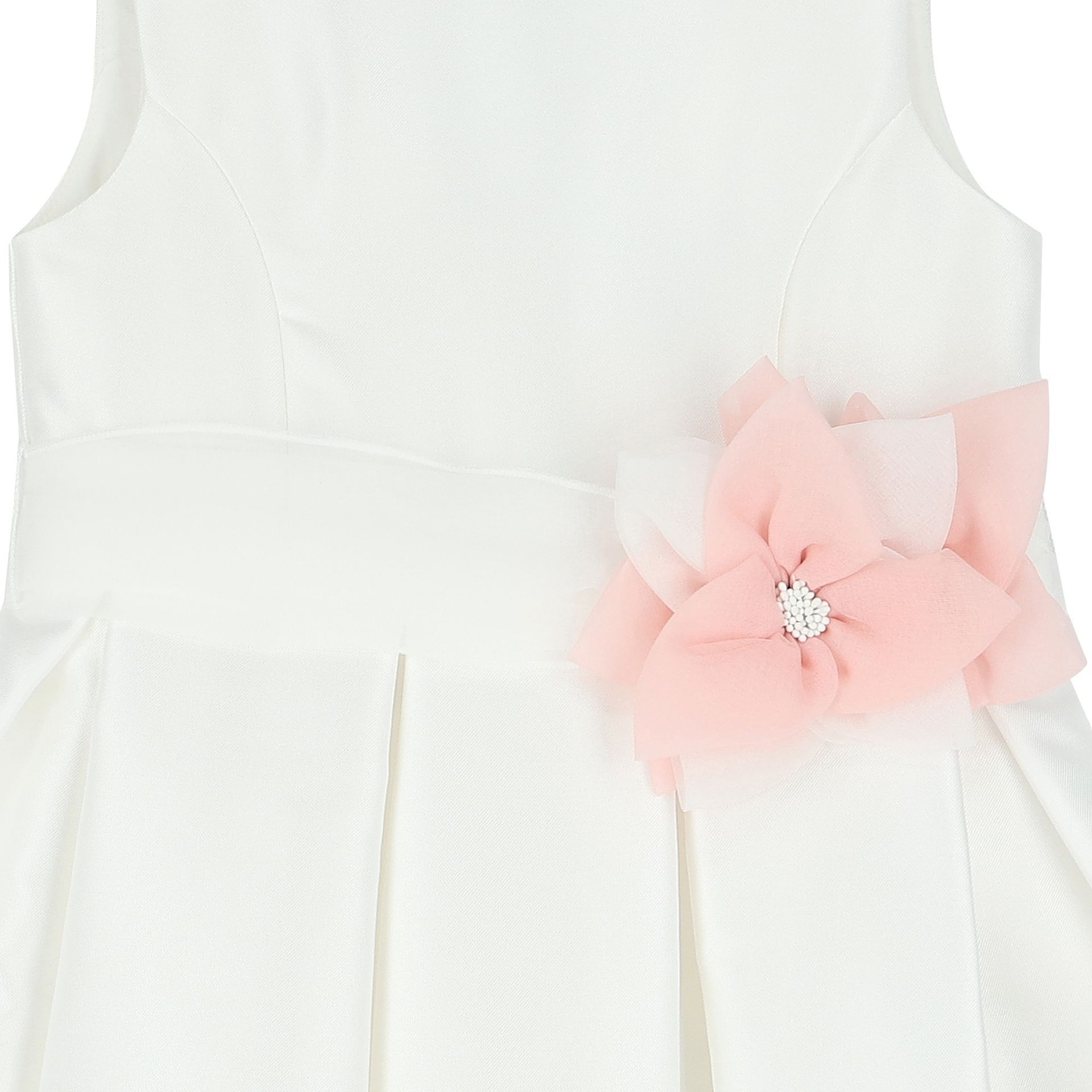 Monsoon ivory pearl duchess dress top