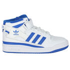 White & Blue Forum Mid J Trainers, 1, hi-res