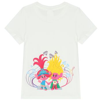 White Trolls Logo T-Shirt