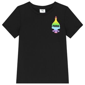 Black Trolls Logo T-Shirt