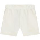 Ivory Logo Shorts, 4, hi-res