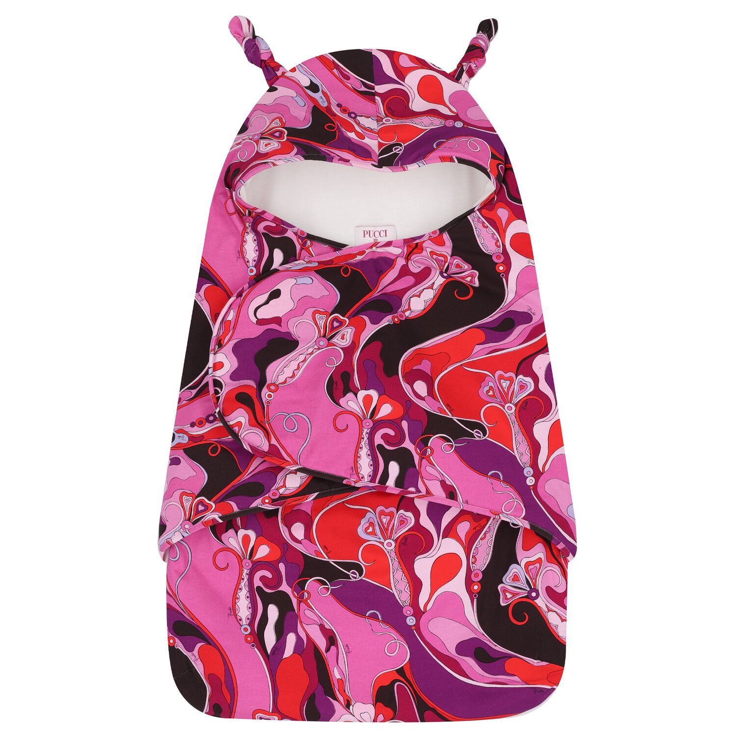 عش مطبوع عليه زهرة الأوركيد باللون الوردية للبنات (75 سم), 1, hi-res