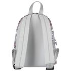 Younger Girls Silver & Pink Logo Sequin Backpack, 2, hi-res