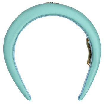 Girls Aqua Logo Hairband