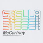 Girls White Logo T-Shirt, 1, hi-res