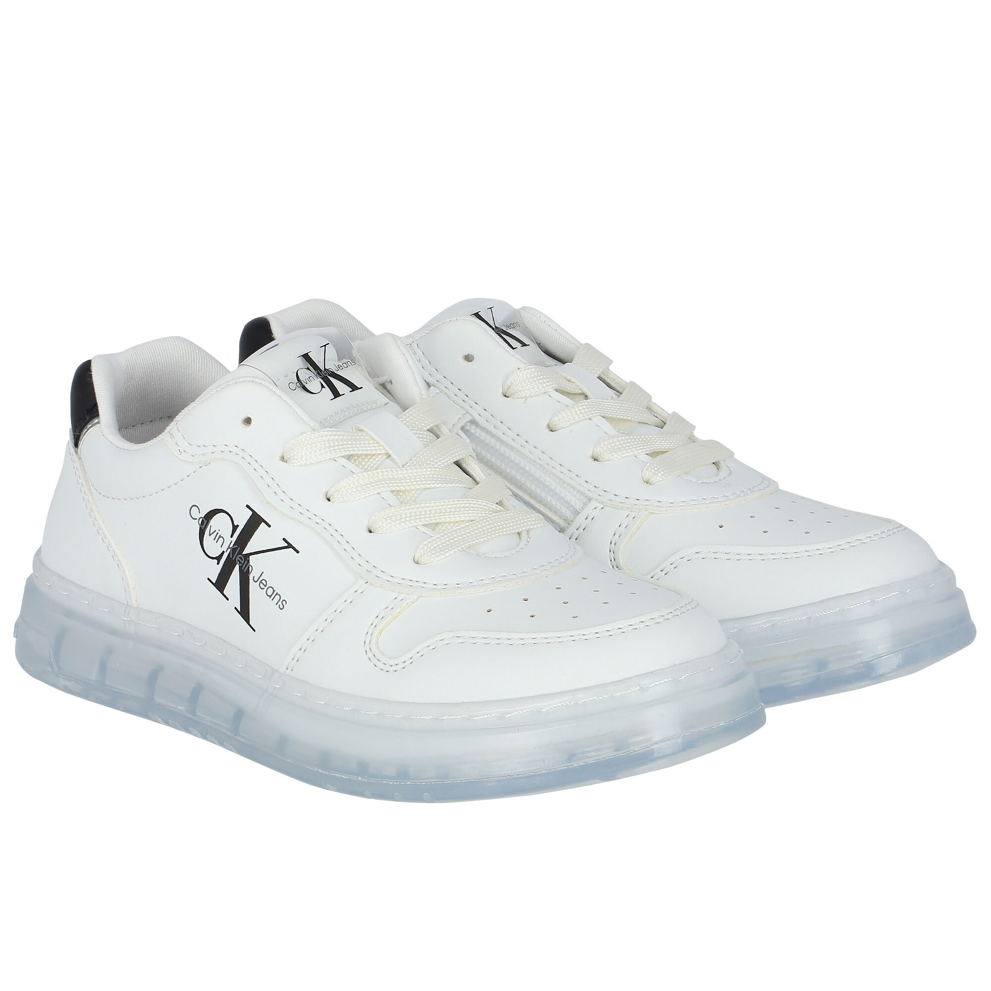 Basket calvin klein blanche new arrivals