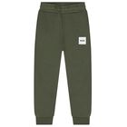 Boys Green Logo Joggers, 1, hi-res