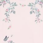 فستان سويت شيرت بالزهور باللون الوردى, 1, hi-res