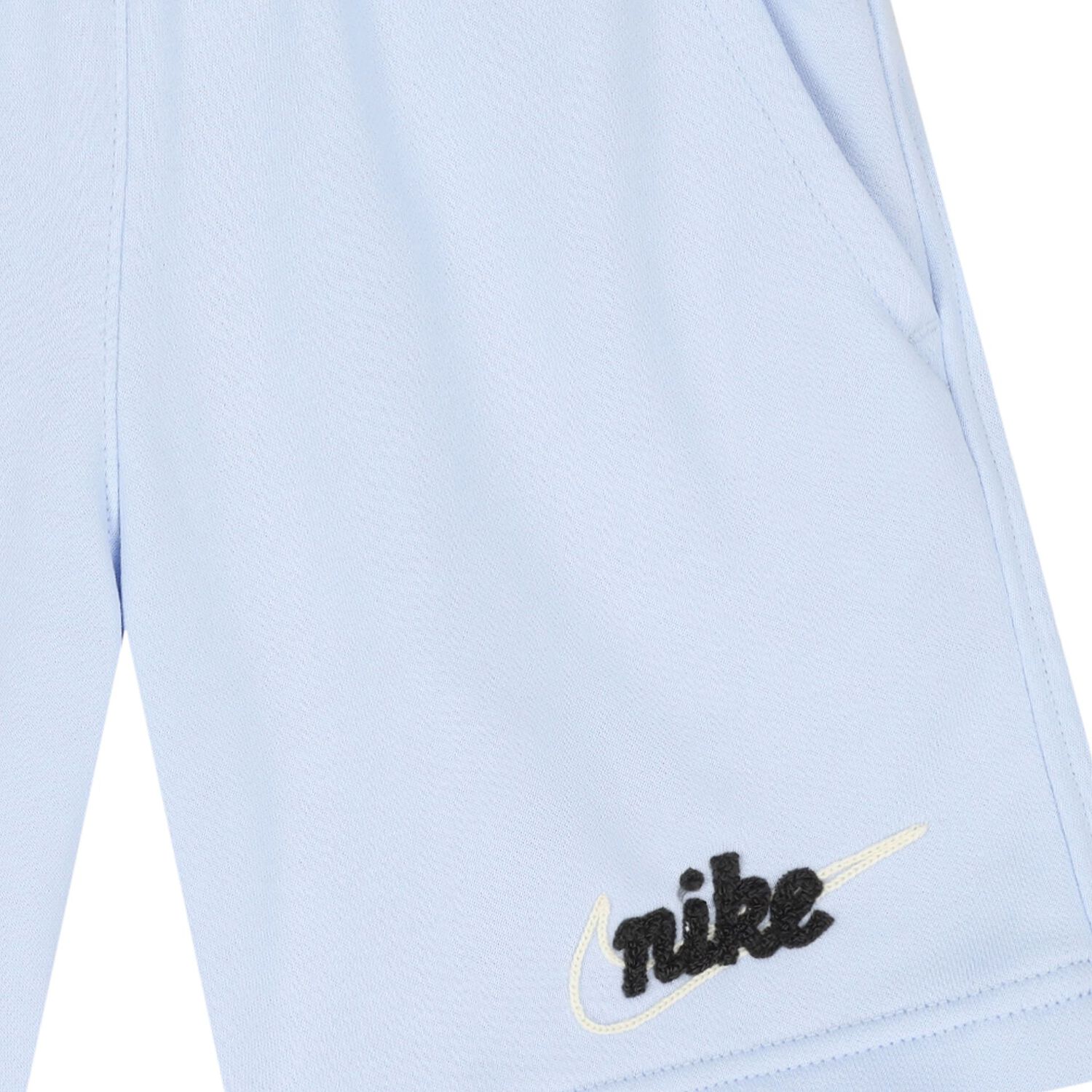 Boys Blue Logo Shorts, 2, hi-res