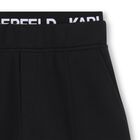 Boys Black Logo Shorts, 1, hi-res