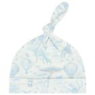 Baby Boys White & Blue Africa Babygrow Gift Set  , 1, hi-res