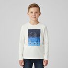 توب بأكمام طويلة مضيئة في الظلام باللون العاجي , 2, hi-res