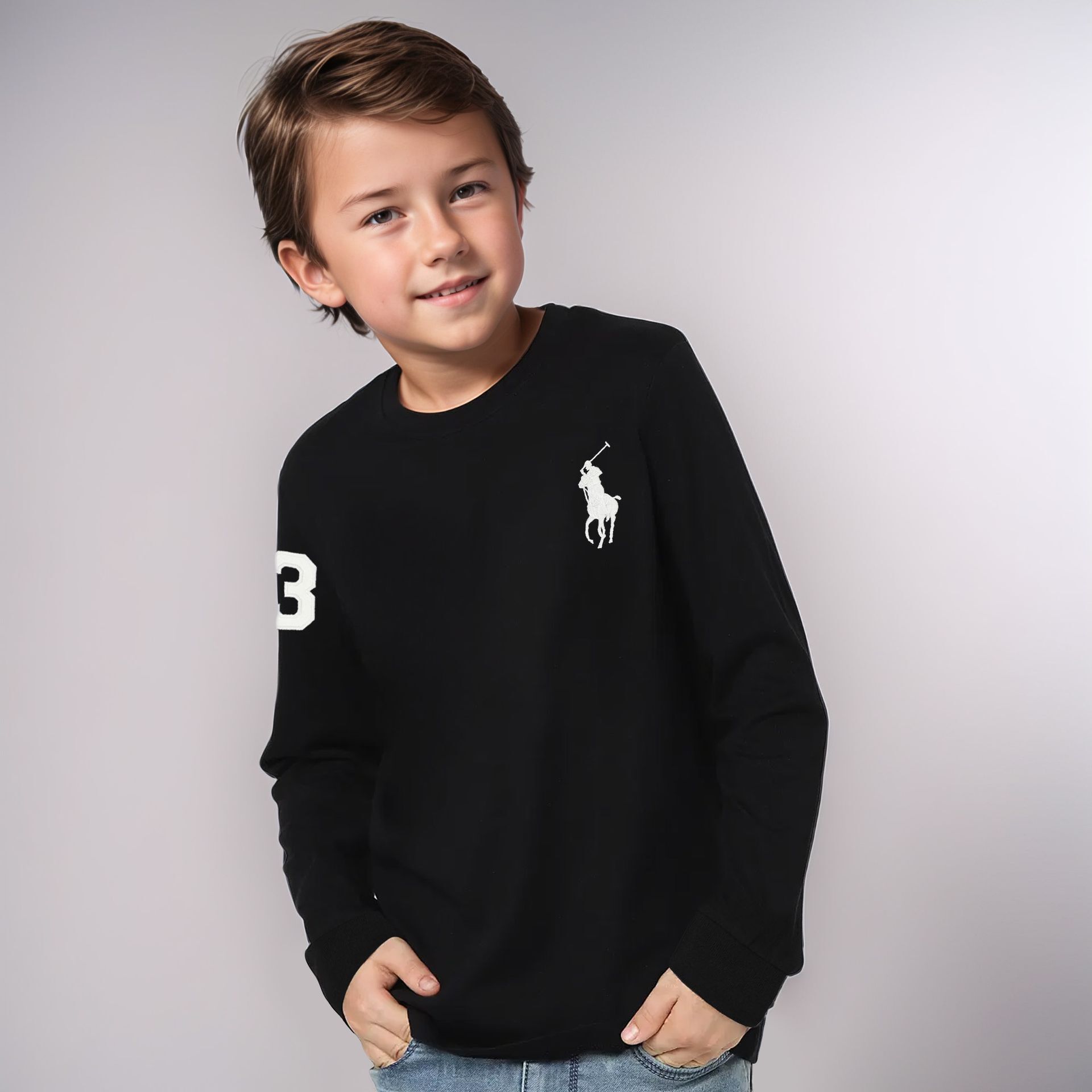 New Boy T Shirts Long Sleeve Junior Couture UAE