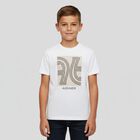 Boys White Logo T-Shirt, 1, hi-res