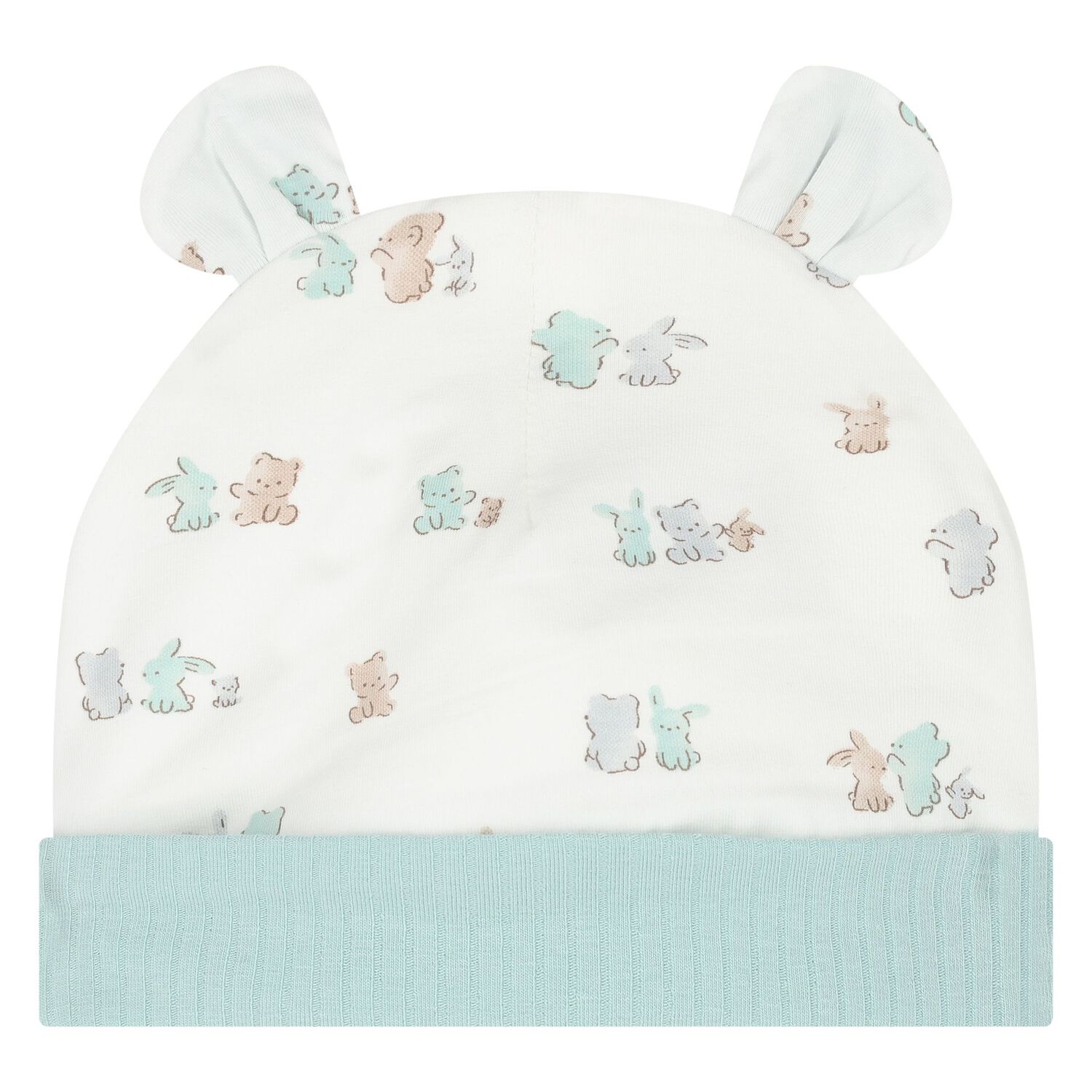 طقم هدية أفرول  بطبعة الخريطة باللون الأبيض و الأخضر (3 قطع) , 1, hi-res