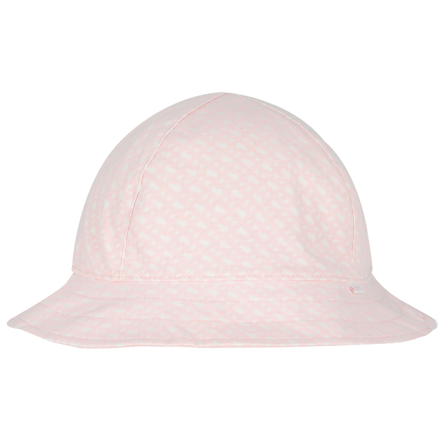 Baby Girls Pink Logo Reversible Hat, 1, hi-res