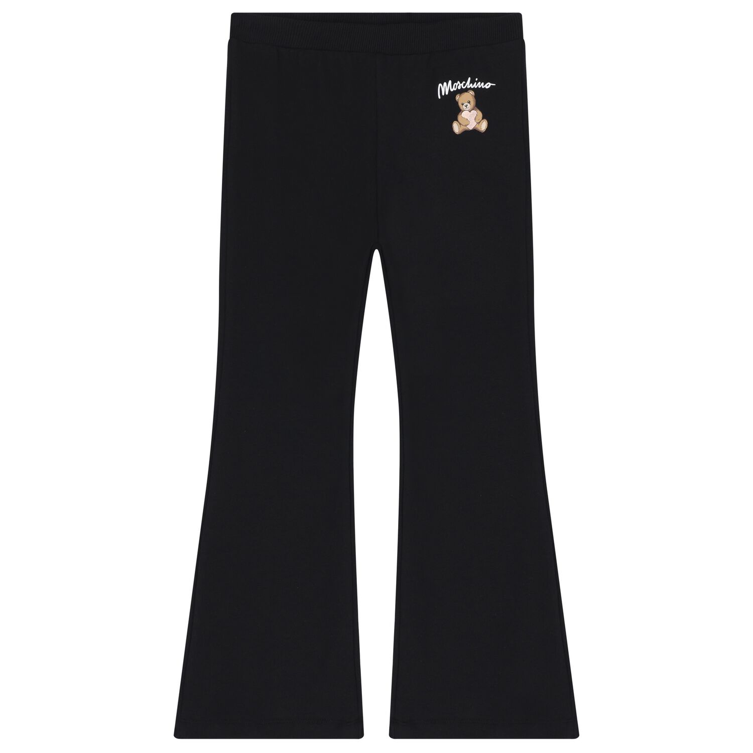 بنطلون بنات بالشعار باللون الاسود , 1, hi-res image number null