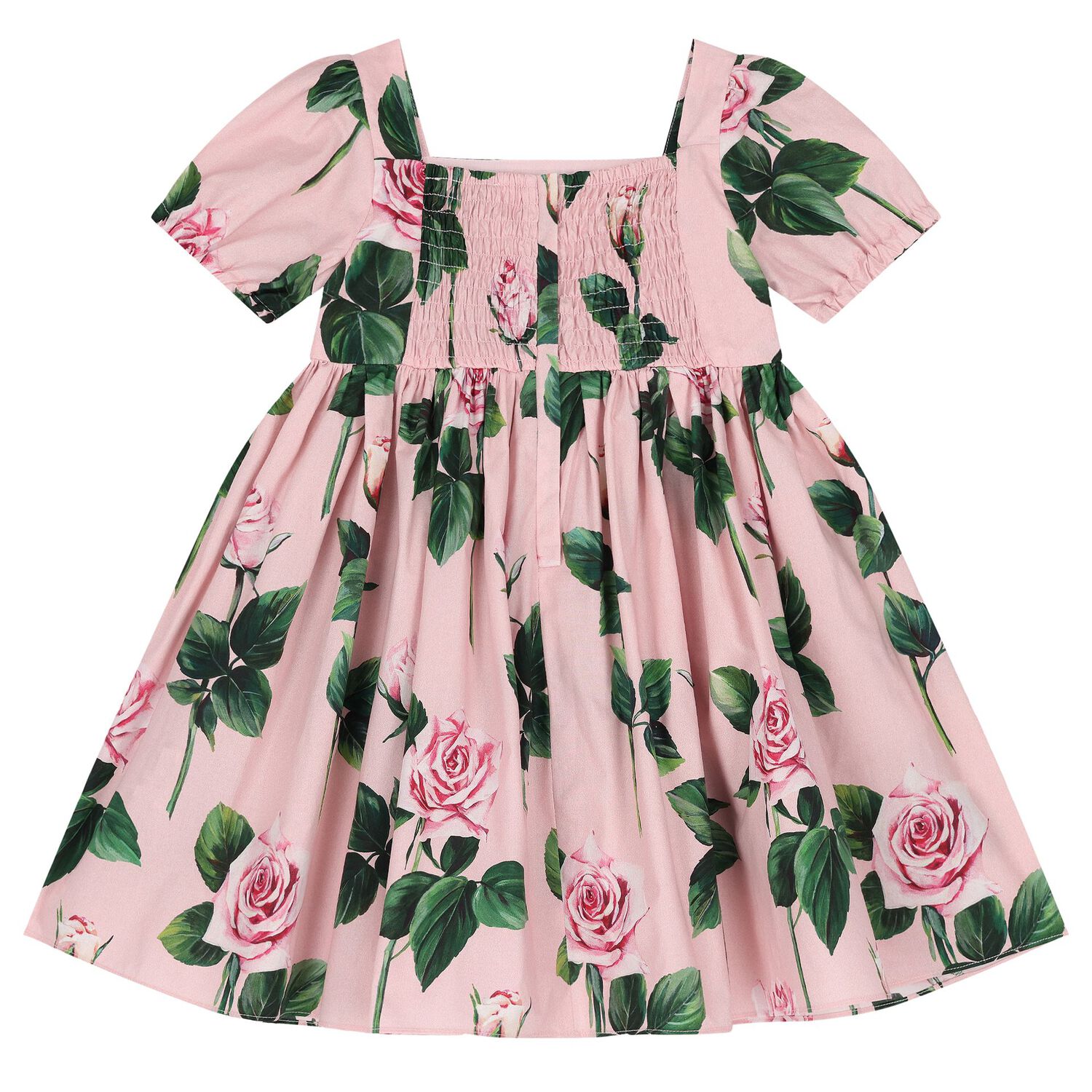 Baby Girls Pink Rose Dress Set, 1, hi-res image number null