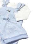 Baby Boys Ivory & Blue Babygrow Set, 2, hi-res