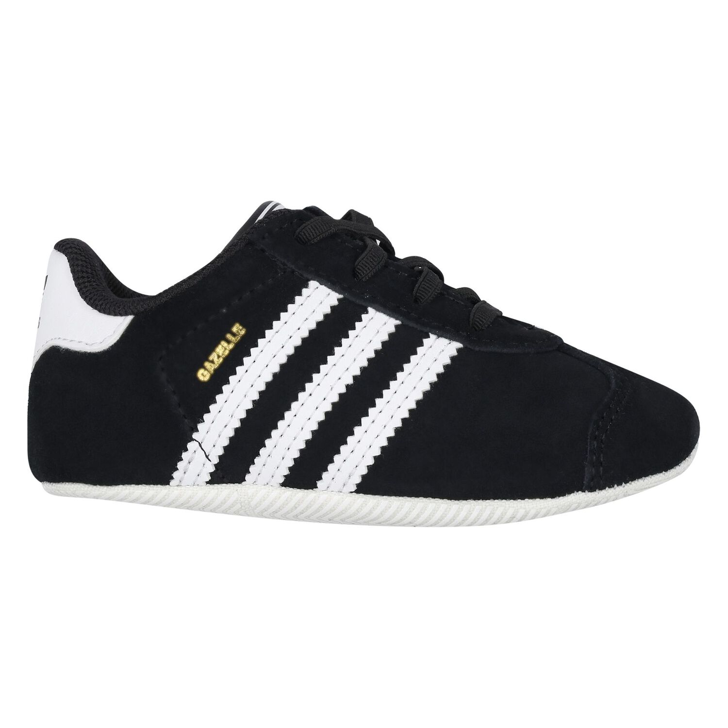 Black Gazelle Pre Walker Shoes, 1, hi-res