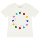 Girls Ivory Logo T-Shirt, 1, hi-res