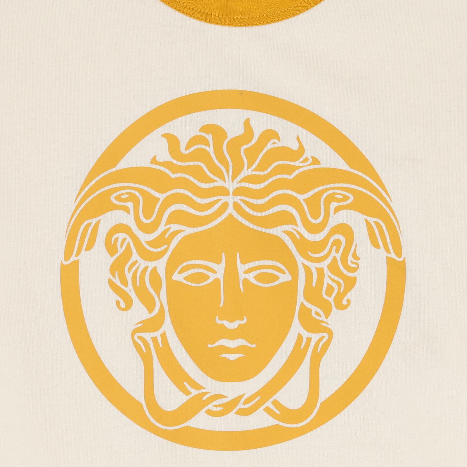 Ivory Medusa Logo T-Shirt, 1, hi-res