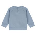 Younger Boys Blue Horse Logo Sweatshirt, 1, hi-res