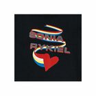 Girls Black Logo T-Shirt, 1, hi-res