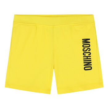 Yellow Logo Shorts